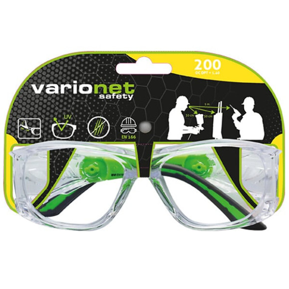 Lunettes de bricolage pour presbytes Varionet Safety +200