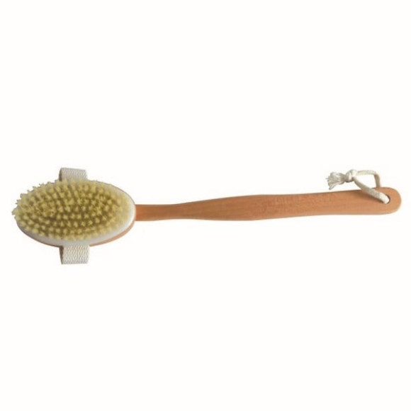 MSV Brosse de bain Bois