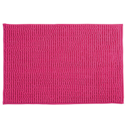 MSV Tapis de bain Microfibre CHENILLE 40x60cm Rose Fuschia