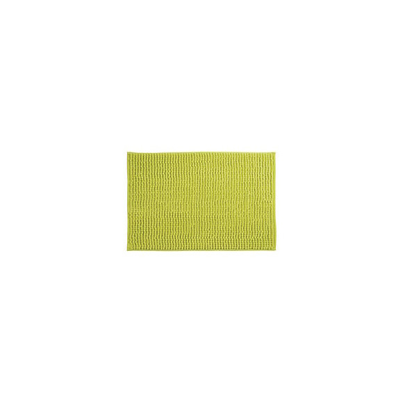 MSV Tapis de bain Microfibre CHENILLE 40x60cm Vert Anis