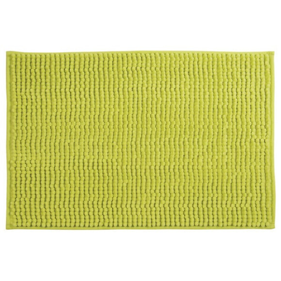 MSV Tapis de bain Microfibre CHENILLE 40x60cm Vert Anis