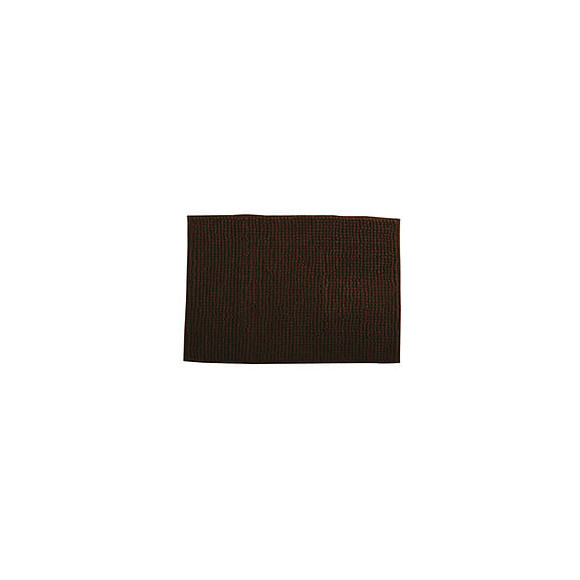 MSV Tapis de bain Microfibre CHENILLE 40x60cm Chocolat