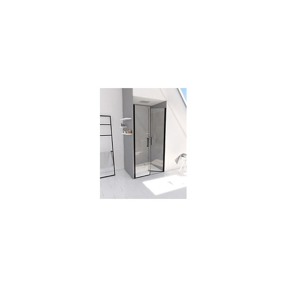 Portes douche double pivotantes Aurlane - 80x200cm