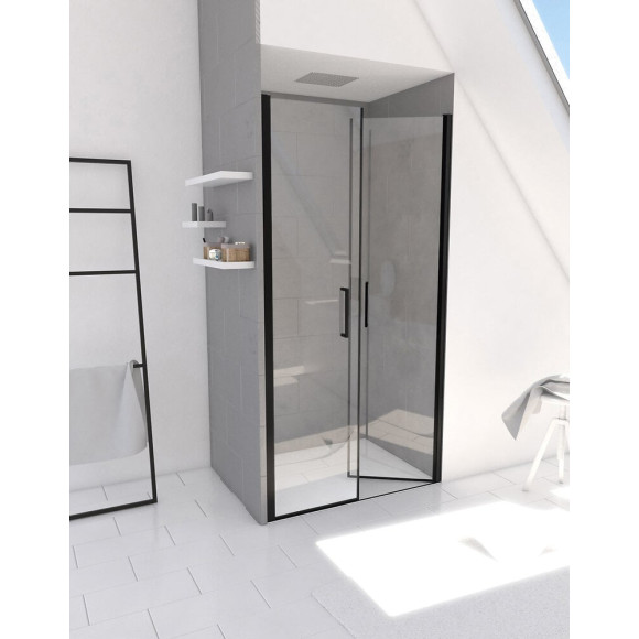 Portes douche double pivotantes Aurlane - 80x200cm