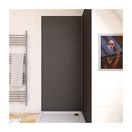 Panneau mural de douche AURLANE Colors Gris L.03xl.90xH.210cm