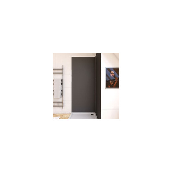 Panneau mural de douche AURLANE Colors Gris L.03xl.90xH.210cm