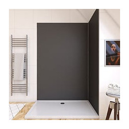 Panneau mural de douche AURLANE Colors Gris L.03xl.120xH.210cm