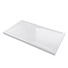 Receveur de douche acrylique Pure 2 - Blanc -l140xP80cm