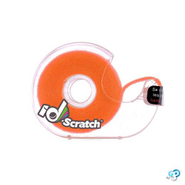 Bande scratch auto-agrippante ID-SCRATCH orange 2 cm x 2 m