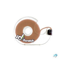 Bande scratch auto-agrippante ID-SCRATCH marron 2 cm x 2 m