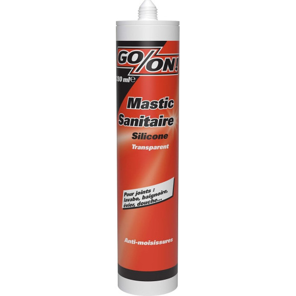 Mastic sanitaire transparent 280ml