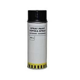 Peinture aérosol de peinture 400ml noir brillant