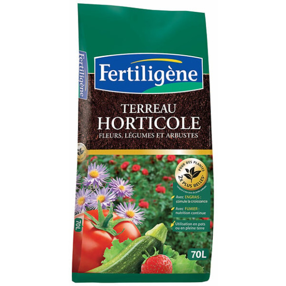 Terreau horticole 70L