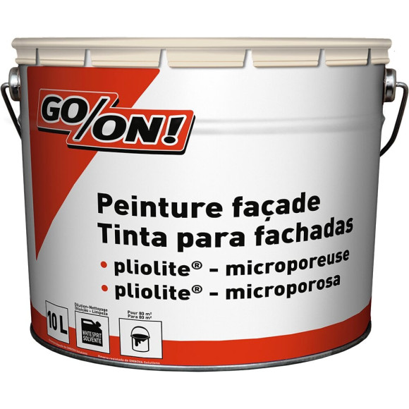 Peinture façade Pliolite - Ton pierre - 10L