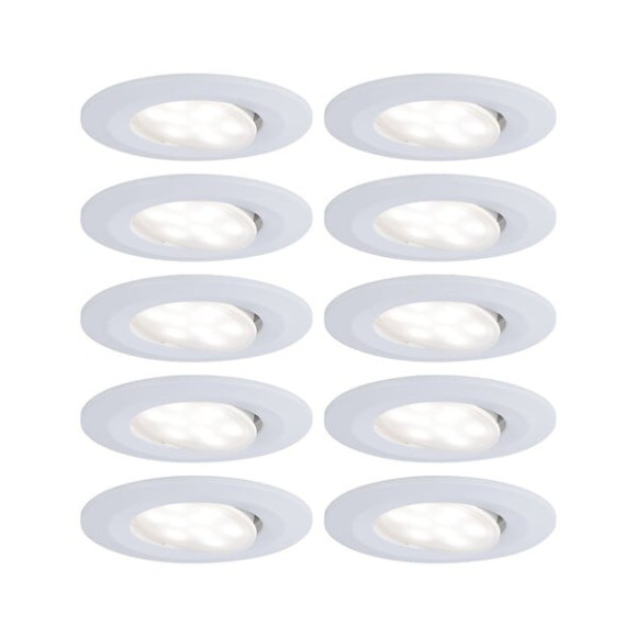 Luminaire Calla - Blanc dépoli - 10x6W