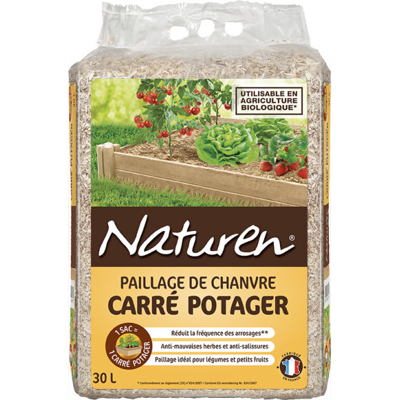 Paillage Carré potager 30L