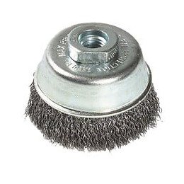 Brosse coupe D75 décapage métal