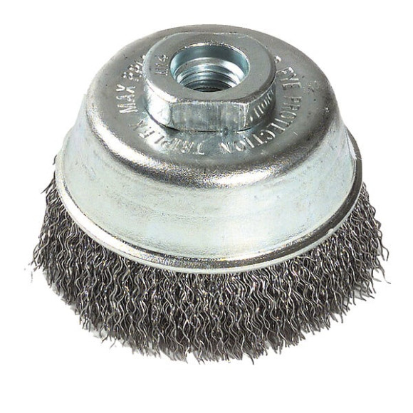 Brosse coupe D75 décapage métal