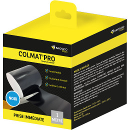 Adhesif noir colmat'pro 1 m