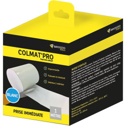 Adhesif blanc colmat'pro 1 m