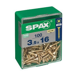 SPAX TF PZ 3.5x16 YELLOX 100 PC