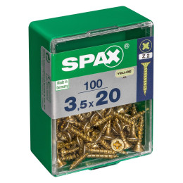 SPAX TF PZ 3.5x20 YELLOX 100 PC