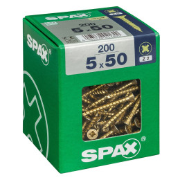 SPAX TF PZ 5x50 YELLOX 200 PC