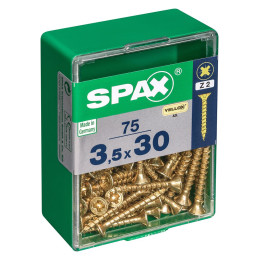 SPAX TF PZ 3.5x30 YELLOX 75 PC