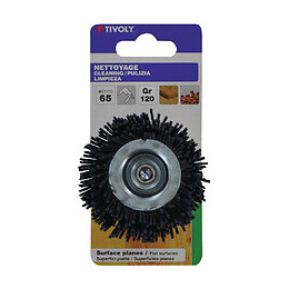 Brosse coupe fil nylon bleu D65mm