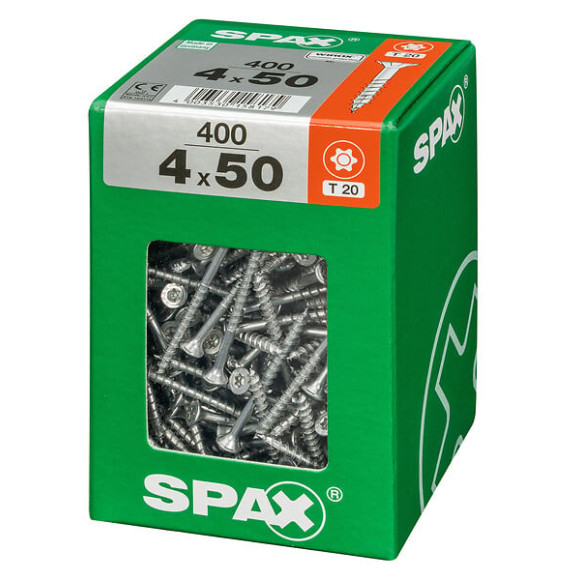 SPAX TF TX 4x50 WIROX 400 PC