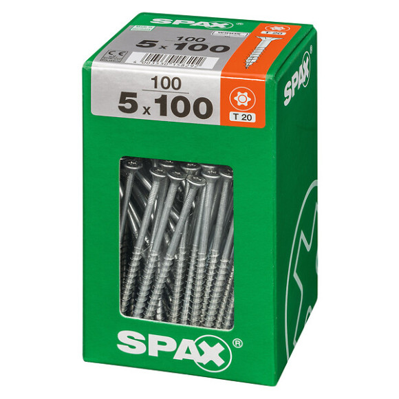 SPAX TF TX 5x100 WIROX 100 PC