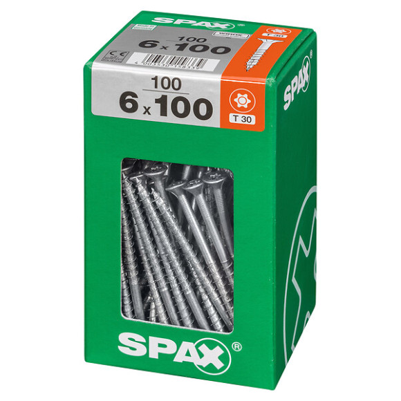 SPAX TF TX 6x100 WIROX 100 PC