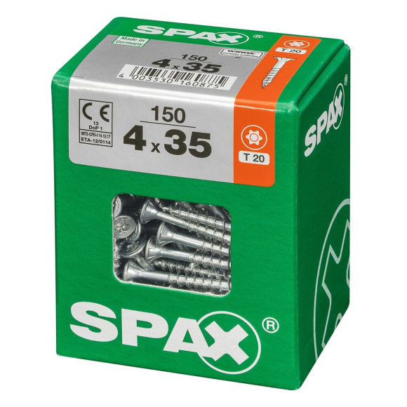 SPAX TF TX 4x35 WIROX 150 PC