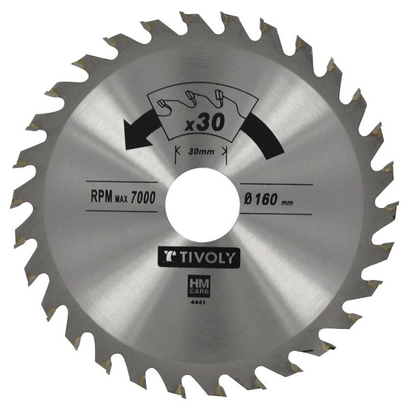 Lame scie circulaire bois attache T Lot de 10