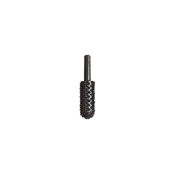 Râpe de profilage cylindrique à  bois bombée D.13.5mm