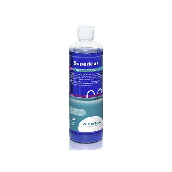 clarifiant liquide 0.5l - superklar