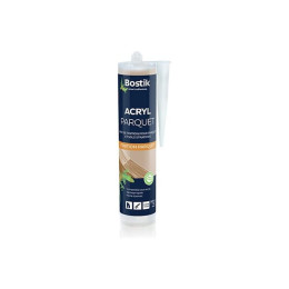 Mastic Bostik ACRYL parquet - erable frêne pin - 300ml