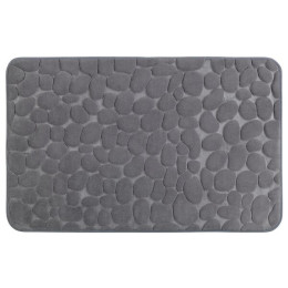 Tapis de bain Memory Foam 50x80 Pebbles gris