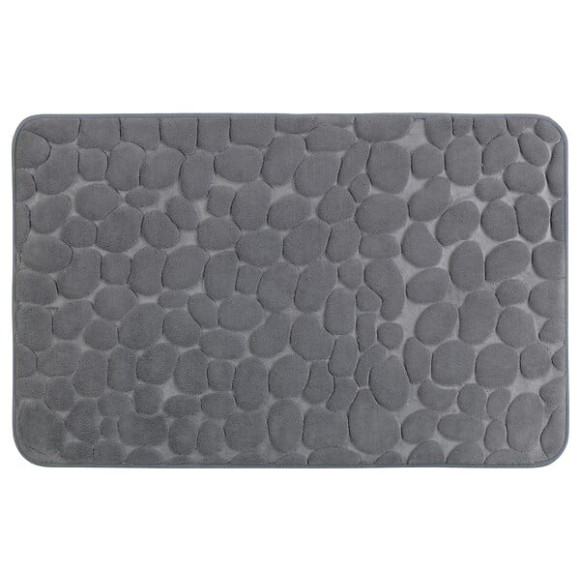 Tapis de bain Memory Foam 50x80 Pebbles gris