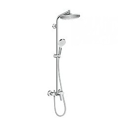 Hansgrohe Set de douche Showerpipe Crometta S 240 1jet mitigeur mécanique (27269000)