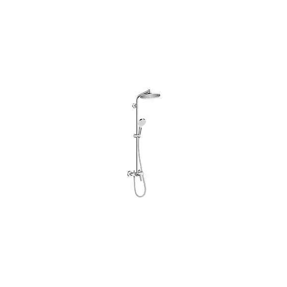 Hansgrohe Set de douche Showerpipe Crometta S 240 1jet mitigeur mécanique (27269000)