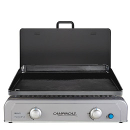 Plancha gaz poser fonte émaillée couvercle 6kW Blue FLame LX