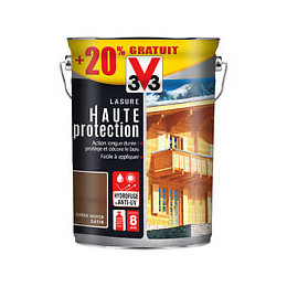 Lasure bois à  haute protection - Chene moyen - 6L