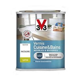 Vernis Cuisine et Bains Incolore satin 0.25L