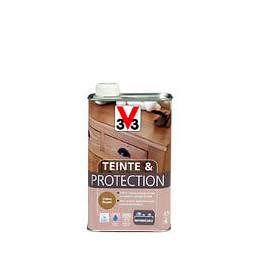 Teinte et protection bois Chêne moyen Bidon 0.5l