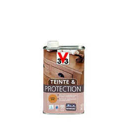 Teinte et protection bois Chêne dore Bidon 0.5l