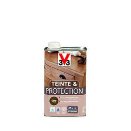 Teinte et protection bois Chêne fonce Bidon 0.5l