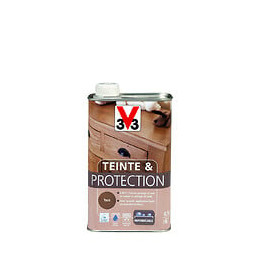 Teinte et protection bois Teck Bidon 0.5l