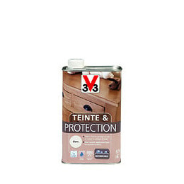 Teinte et protection bois blanc Bidon 0.5l