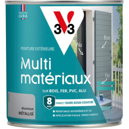 Peinture multi-materiaux DP Metal Alu Pot 0.5l